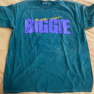 BIG Teal Graphic T-Shirt for Men